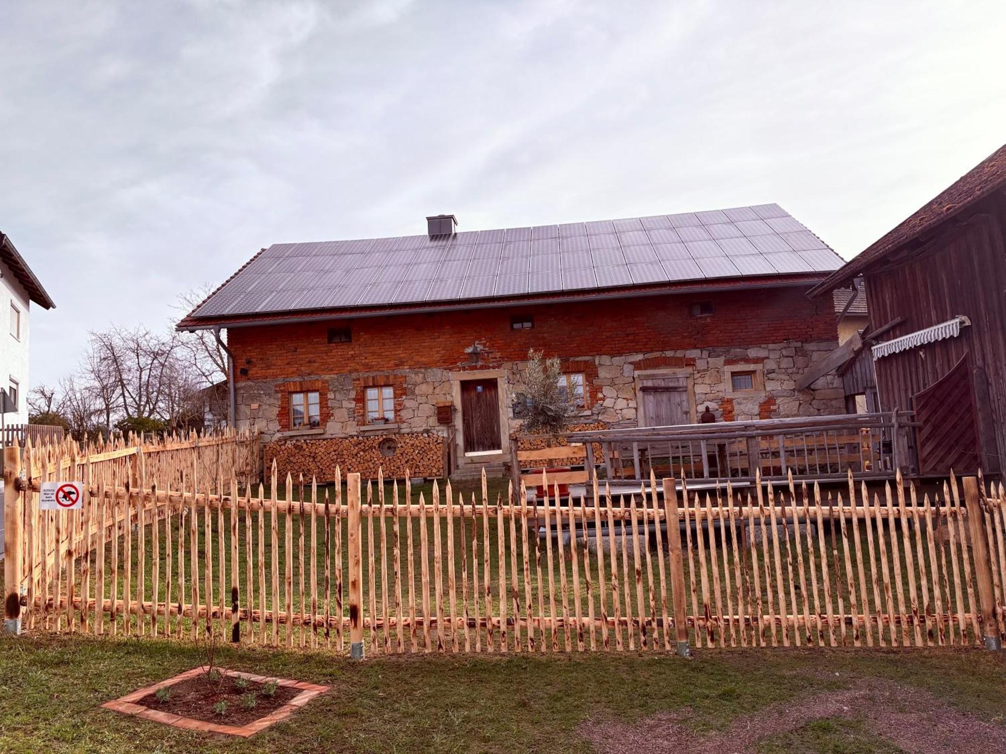 Вилла Zum Oidn Schmie Haus Pemfling Экстерьер фото